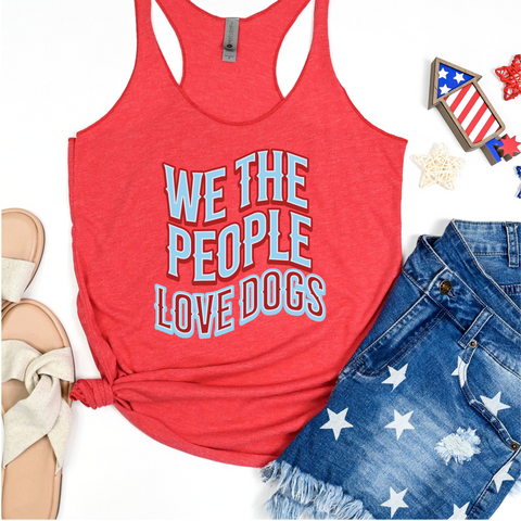 We the people love dogs