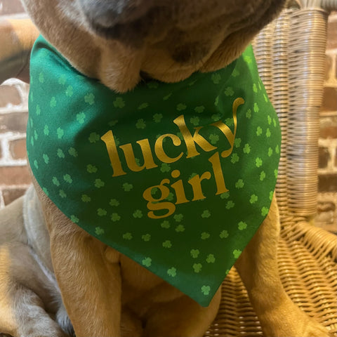 Lucky girl bandana