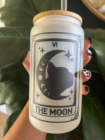 Moon tarot cup