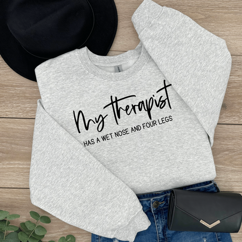 Therapist crewneck