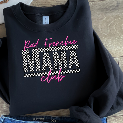 Rad frenchie mama crew